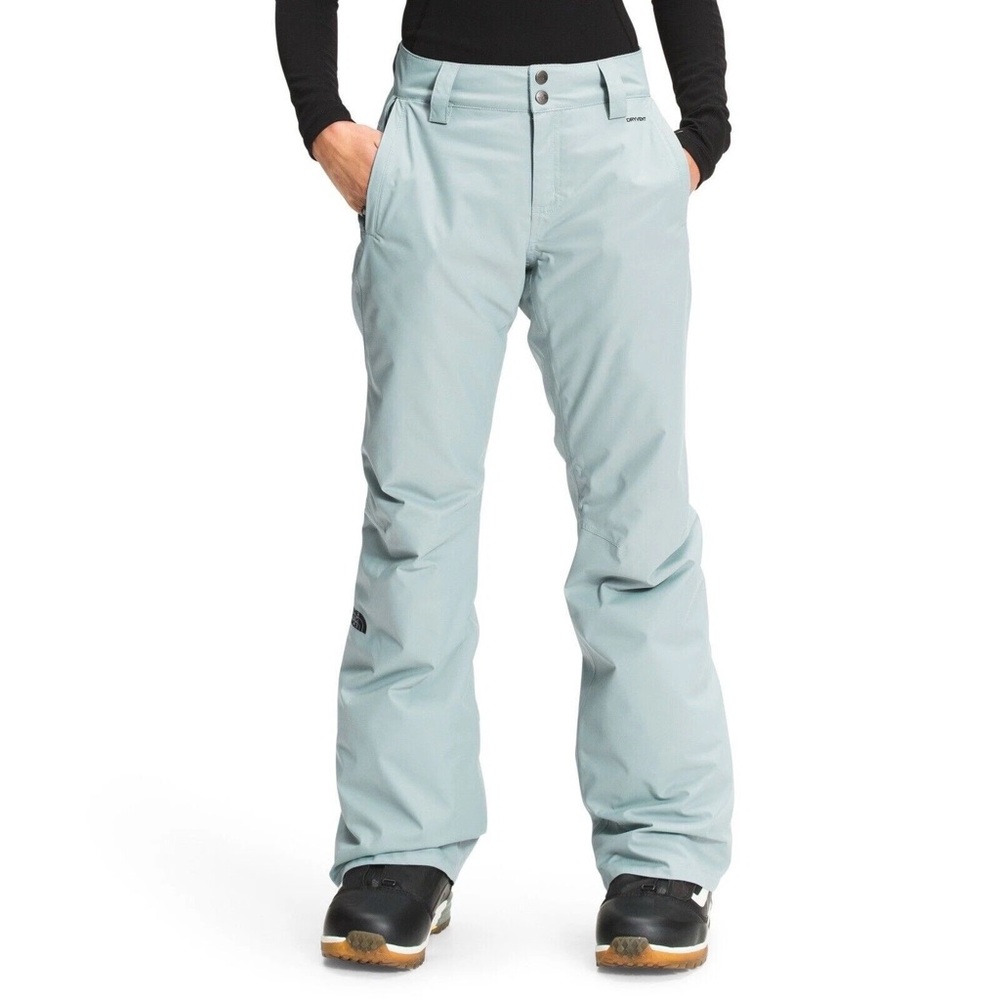 The North Face Women's Light powder Blue Sally Snow Pants